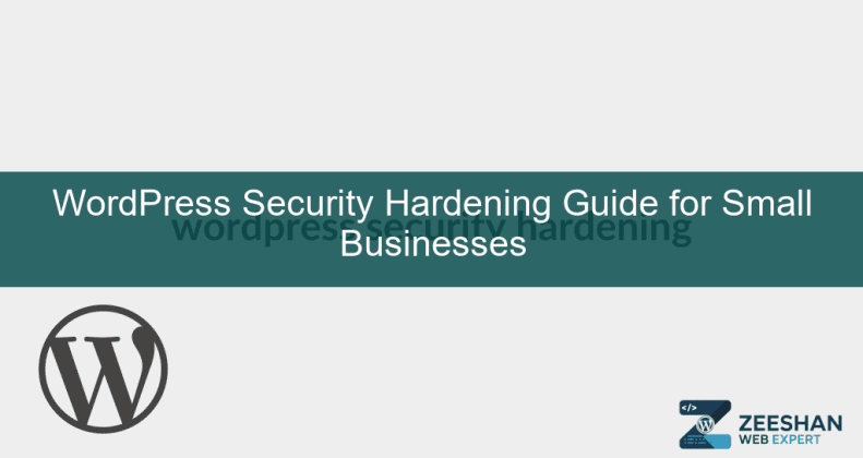 wordpress security hardening - A digital shield icon protecting a WordPress website dashboard on a laptop screen.