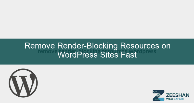 remove render-blocking resources wordpress - A developer analyzing a website speed report on a laptop screen with green scores