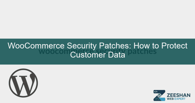 woocommerce security patches - A digital shield icon over a WordPress e-commerce dashboard representing data protection.