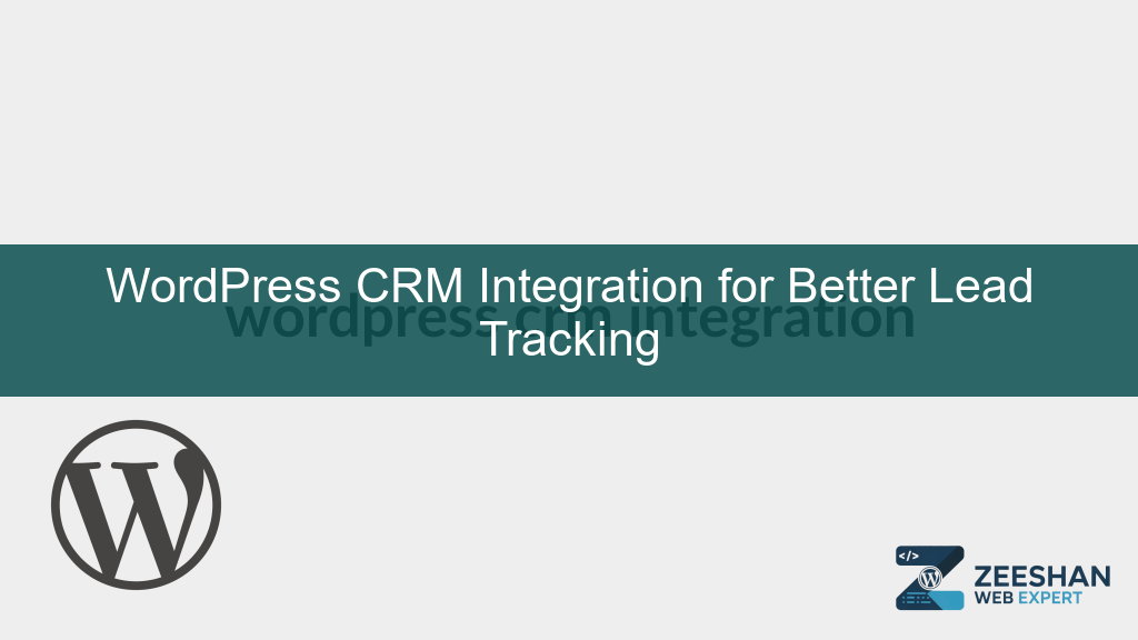 wordpress crm integration - A conceptual 3D illustration showing a WordPress logo connecting to a customer database icon.