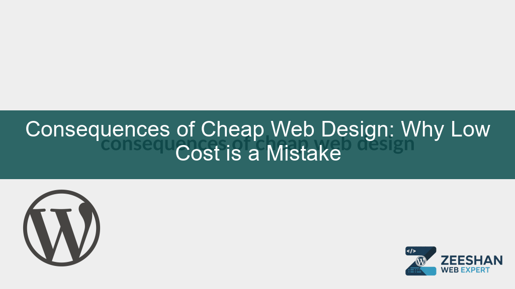 consequences of cheap web design - a broken website screen showing error codes and a frustrated business owner