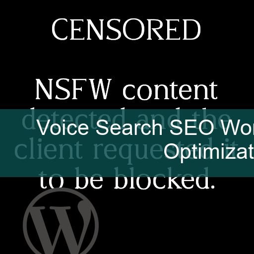 voice search seo wordpress - A professional speaking into a smartphone while managing a WordPress site on a laptop screen.