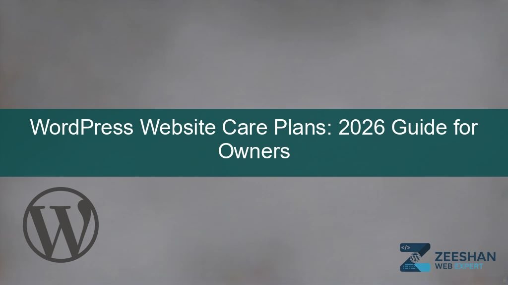 wordpress website care plan — a business owner reviewing a security dashboard on a tablet