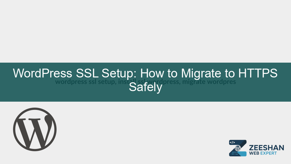 wordpress ssl setup — a glowing green padlock icon on a laptop screen representing a secure website connection.