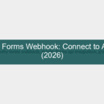 gravity forms webhook — a laptop displaying WordPress dashboard with webhook integration settings active