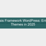 themosis framework wordpress — a clean software development environment displaying modern code on a monitor