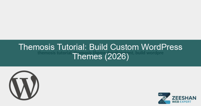 themosis tutorial — a developer writing clean PHP code on a laptop in a modern office